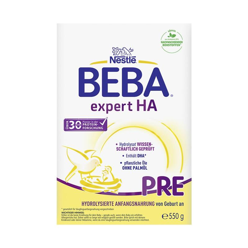 原装进口德国雀巢BEBA expert HA p段低敏配方奶粉0-6个月550g高清大图