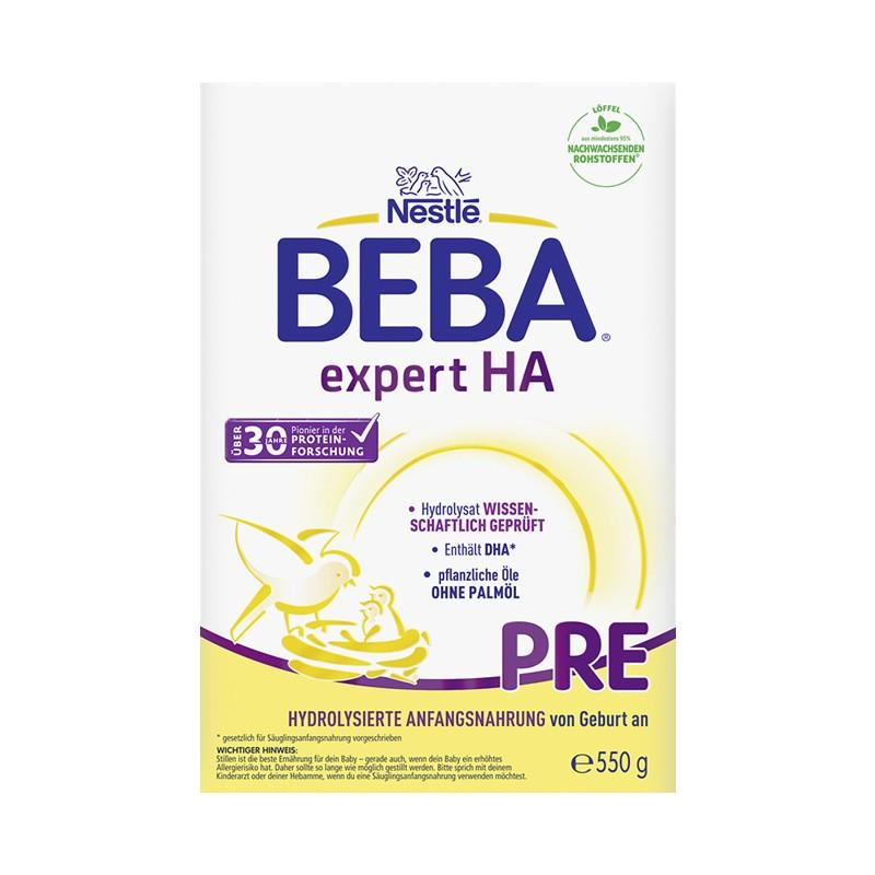 原装进口德国雀巢BEBA expert HA p段低敏配方奶粉0-6个月550g