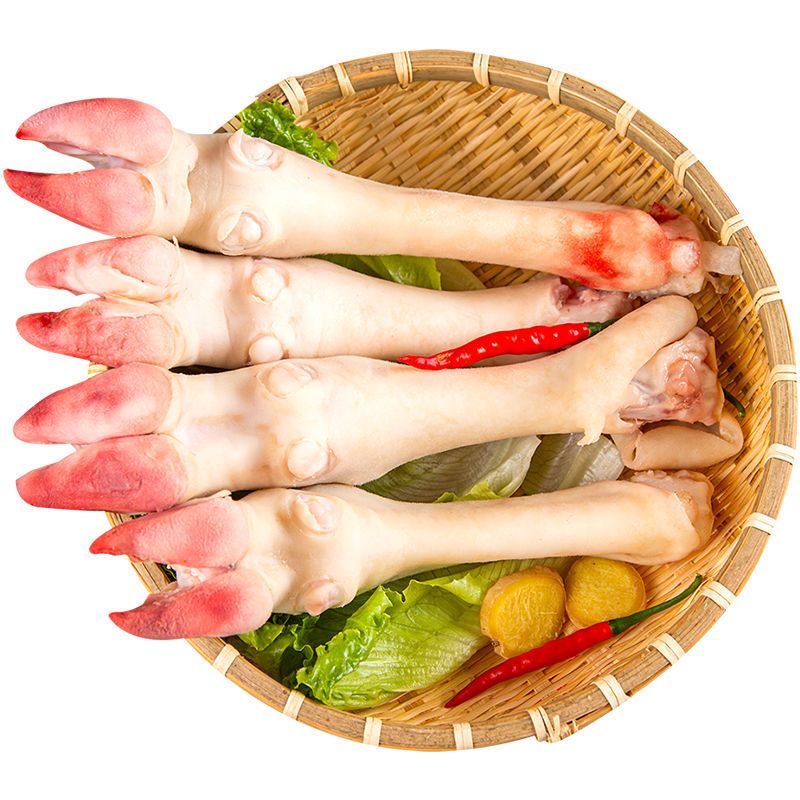 赛卡伊生羊蹄冷冻新鲜羊脚蹄肉多带筋免洗羊爪羊肉鲜冷整只小羊蹄精品