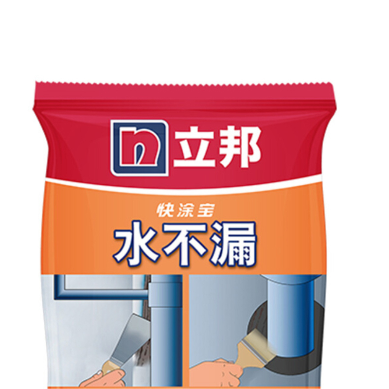 立邦水不漏堵漏涂料 快干水泥堵漏灵 速凝型 胶泥 2KG