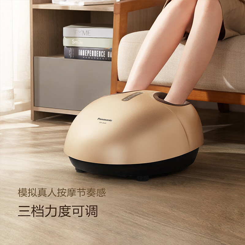 松下(Panasonic) 足疗机 DA80 足底按摩器足部脚部多功能按摩器 香槟金高清大图