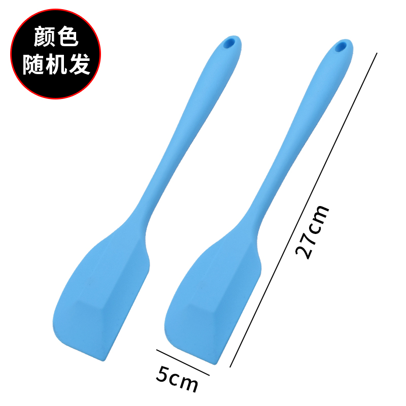 【补贴10%】油刷子厨房烙饼烘焙小毛刷煎饼家用耐高温不掉毛硅胶烧烤油刷清洁 2条特大刮刀