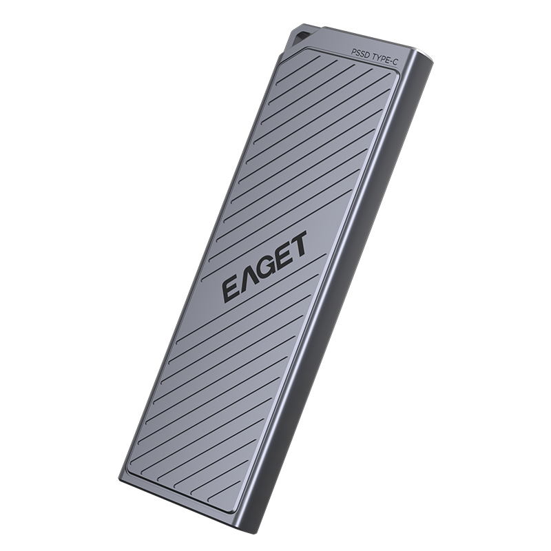 忆捷(Eaget)长江存储颗粒高速4TB移动固态硬盘HM26 USB3.2/TYPE-C手机电脑两用2000MB/S