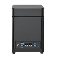 威联通(QNAP)TS453Bmini4G内存 四核处理器 直立 NAS 四盘位网络存储(无内置硬盘)