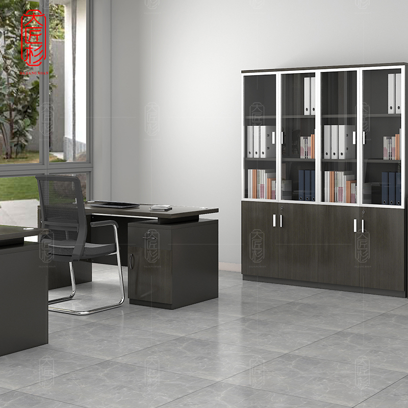 大匠杉 办公桌电脑桌职员桌1.4m DBGZ077147高清大图