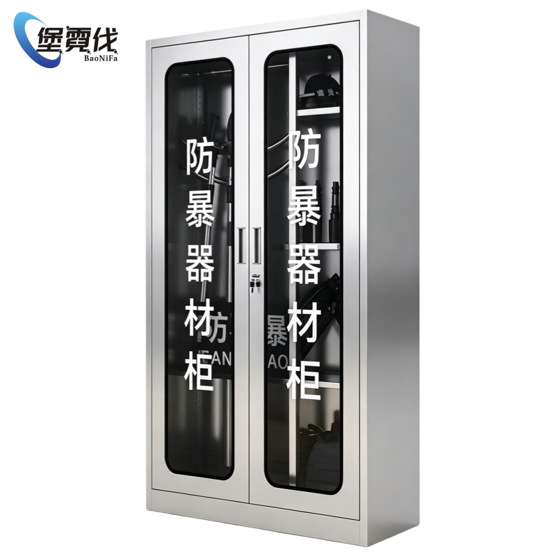 堡霓伐 防暴器材柜 1200*400*1600mm 个高清大图
