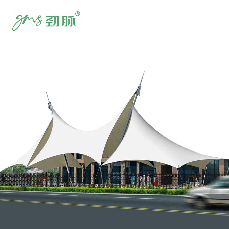 劲脉 膜结构景观棚 定制 平米高清大图