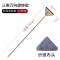 擦玻璃器阿斯卡利(ASCARI)家用高楼洗纱窗刷子清洁网窗户搽刮工具加长伸缩杆拖把 大号三角型玻璃擦棕色[纤维布]