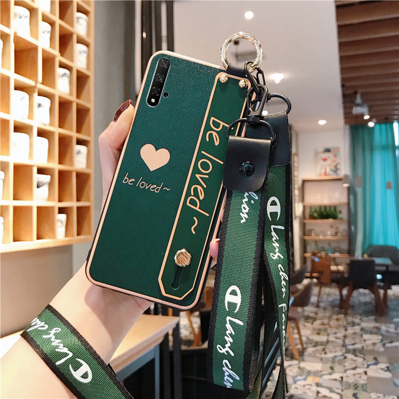 手机壳20s20i青春版硅胶防摔全包20pro个性创意磨砂文艺腕带挂绳软壳