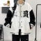 YANXU美式棒球服外套男士新款潮牌宽松休闲高街学生帅气百搭夹克