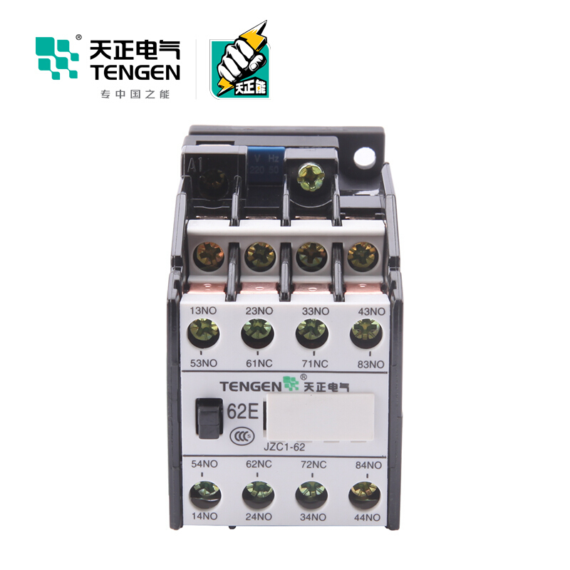 天正电气 JZC1 220V6NO+2NC AC 50/60Hz 03020010080 控制继电器