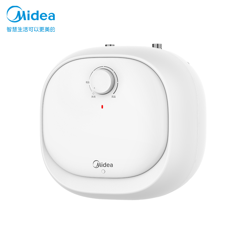 美的(Midea)暖敦敦上出水电热水器小厨宝家用6.6L迷你大水量连续出水36L搪瓷内胆一级能效速热F6.6-20CB高清大图