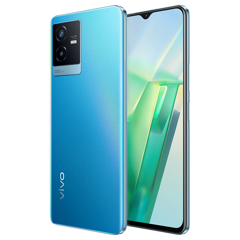 vivo T2x 8GB+128GB 雾蓝 6000mAh大电池 天玑1300 144Hz高刷护眼屏幕 新品手机5G全网通高清大图