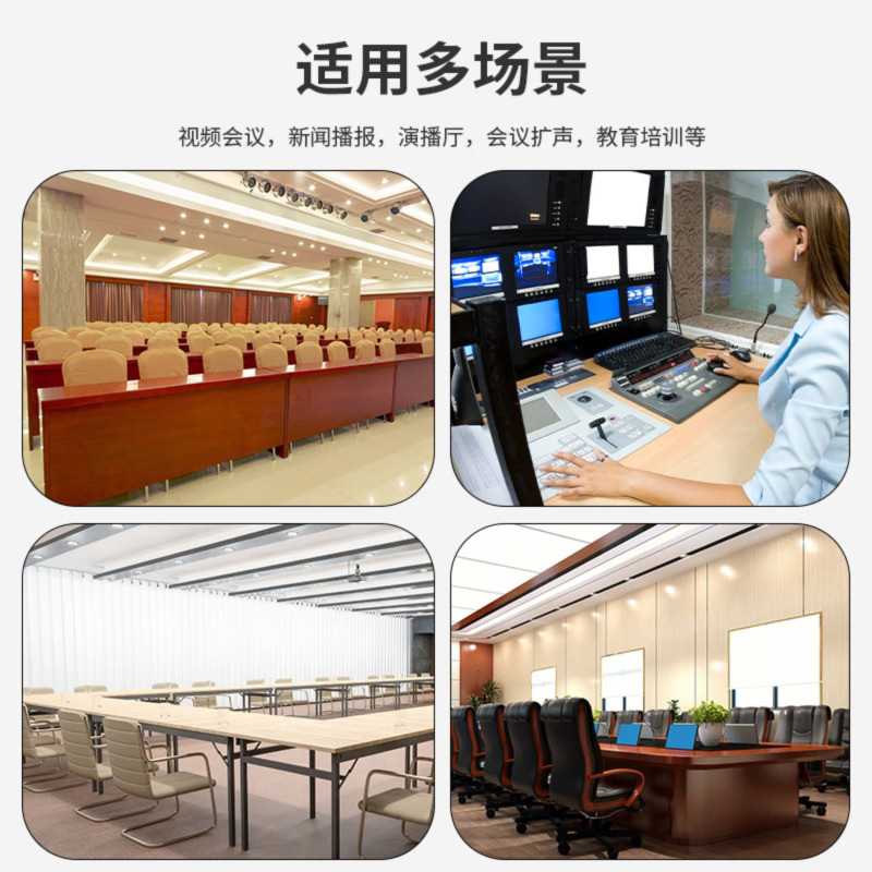 797专业会议话筒有线电容鹅颈麦克风话筒主席台话筒演讲发言视频会议麦克风 CR161