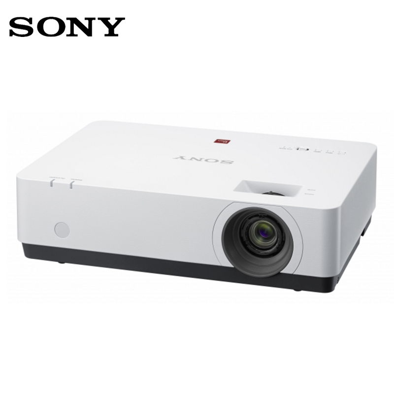 索尼(SONY)VPL-EW455 商务办公会议家用高清投影机 +120英寸红叶幕布+绿板(赠送安装含辅材)