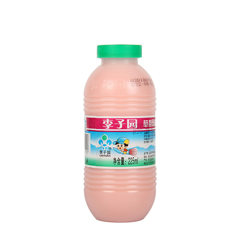 李子园草莓风味225ml*24瓶含乳饮料(整箱装)