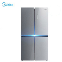 【官方授权优惠品】美的（Midea）冰箱 四冰箱十字对开风冷无霜BCD-482WTM炫彩钢