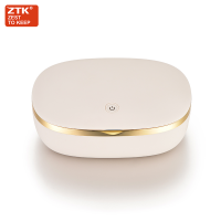 ZTK超声波清洗机清洁机眼镜清洗机家用洗眼镜机便携式手表牙套首饰清洗器 象牙白 GT-M1