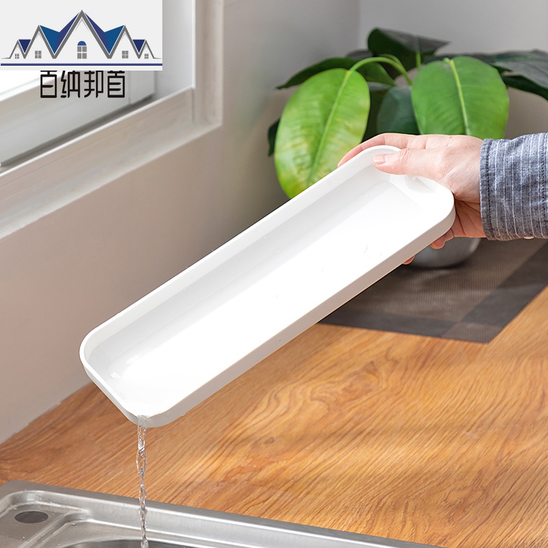 抹布架厨房用品置物架海绵沥水收纳洗碗布免打孔抹布挂架收纳 三维工匠高清大图