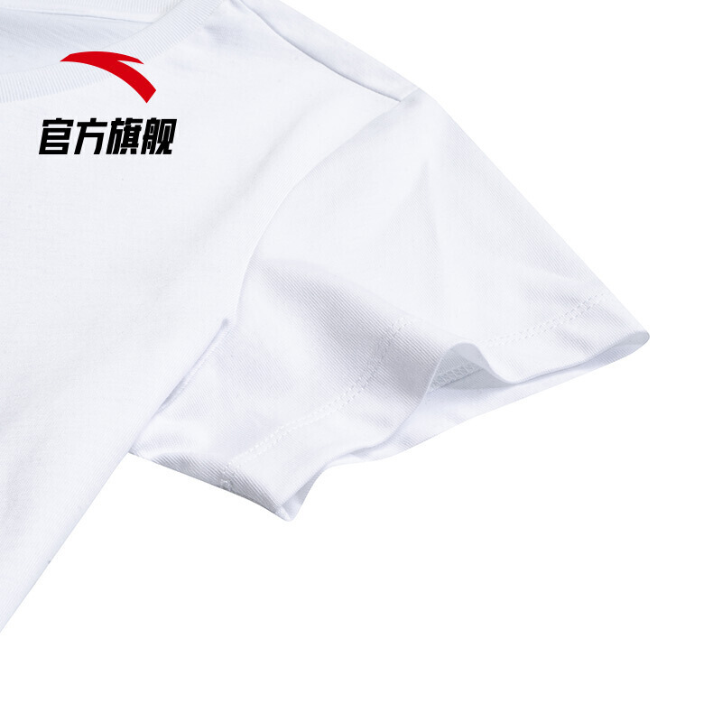安踏 ANTA 短袖女装2020春夏季新款针织运动上衣吸汗学生T恤