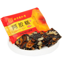 同仁堂 大枣味阿胶糕 即食纯手工阿胶固元膏方袋装 山东东阿特产 手工熬制阿胶片90g*2袋