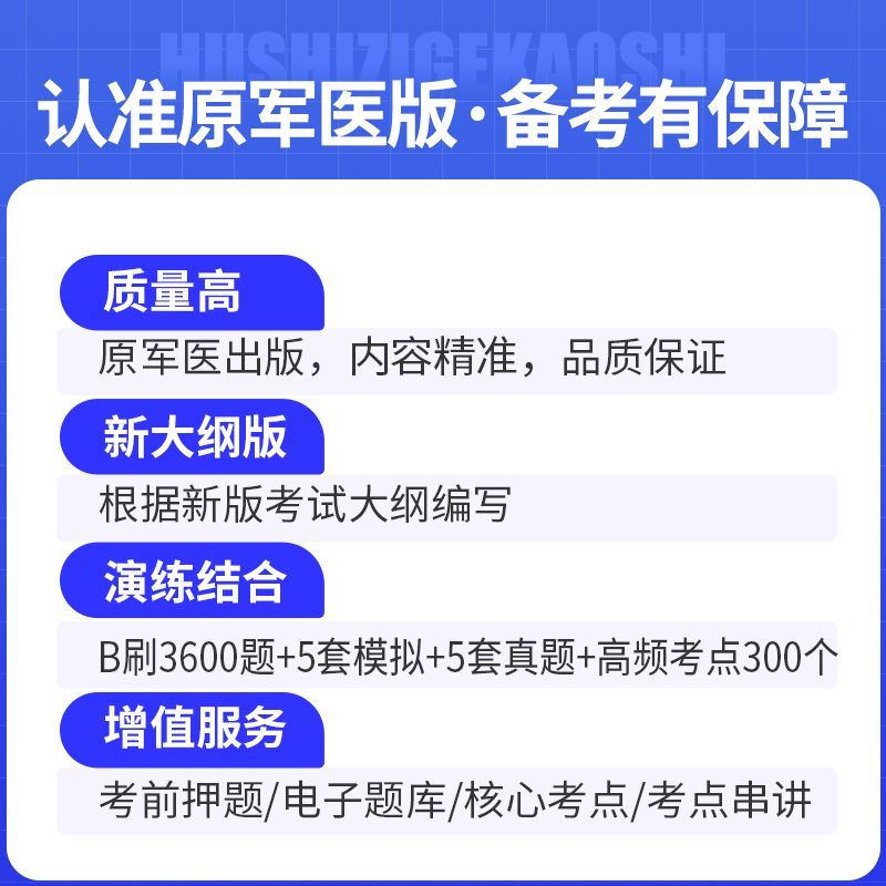考前预测4套卷 [正版]护考资料2024年护士证执业资格考试历年真题模拟试卷通关必刷题库3600题高频考点精编轻松过人卫高清大图