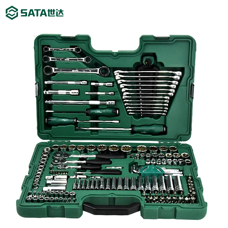 世达工具套筒扳手套装组合汽车维修大飞中飞小飞修车工具箱大全