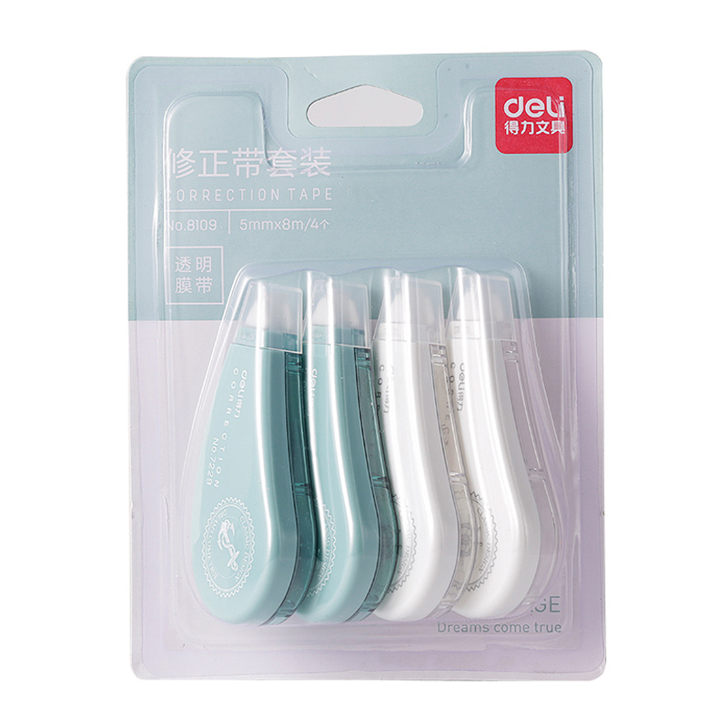 得力(deli) 8109修正带 得力涂改带(5mm*32m) 组合套装修改带