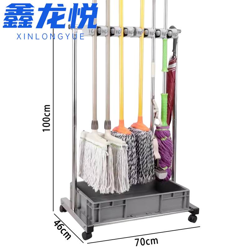 鑫龙悦 拖把架 10挂12钩 个高清大图