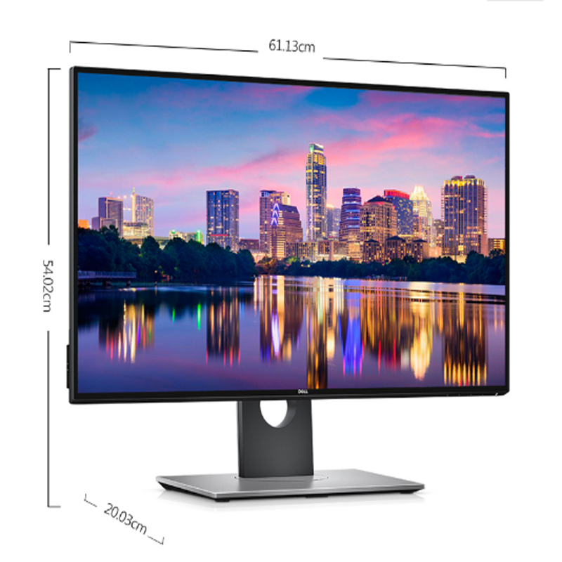 戴尔(DELL) U2718Q 27英寸4K超高清微边框旋转升降显示器