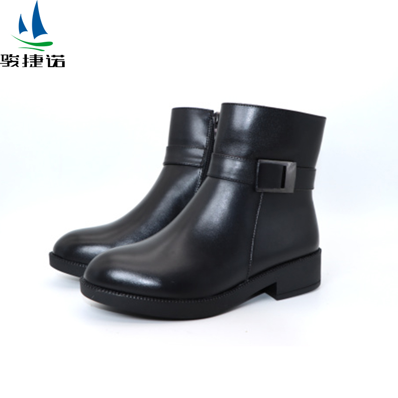 骏捷诺女士羊毛带拉链防寒鞋X女毛 34-41码/双高清大图