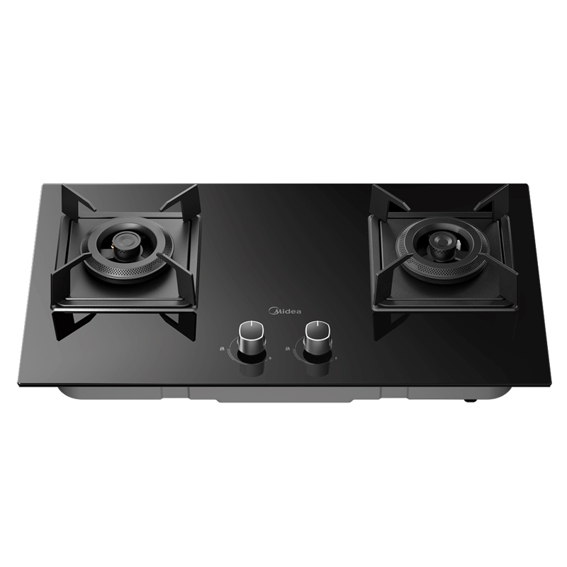 美的燃气灶JZY-Q623-M 5.0KW密簇大火力 搪瓷承液盘 134mm宽幅全钢直火燃烧器 精钢双段不锈钢炉头图片