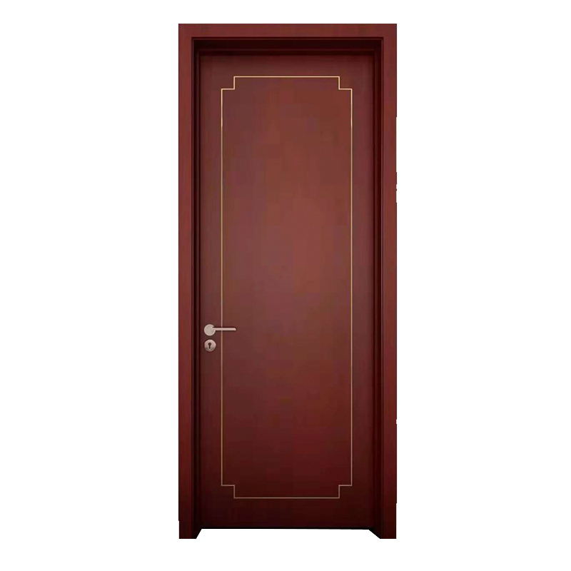 金点宅配镶嵌金属条烤漆木门卧室门不锈钢条铜条实木复合门无缝焊接t