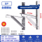 长川海比特 ZJTY5 5匹镀锌铜空调架子外挂支架空调外机支架1.5P 2P 3P 5P通用(副)