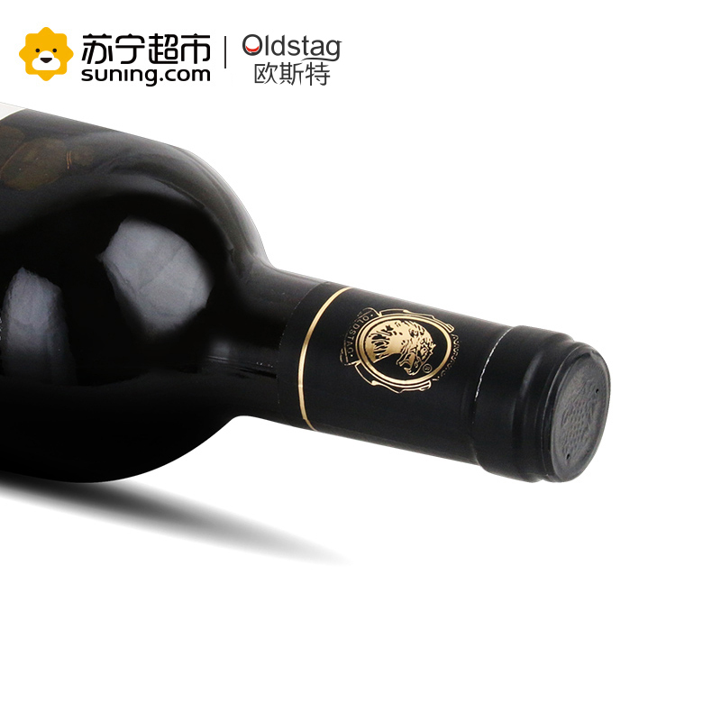 法国进口 欧斯特酒庄原瓶进口AOC艾洛红葡萄酒750ml*6瓶送醒酒器一个 酒杯2个