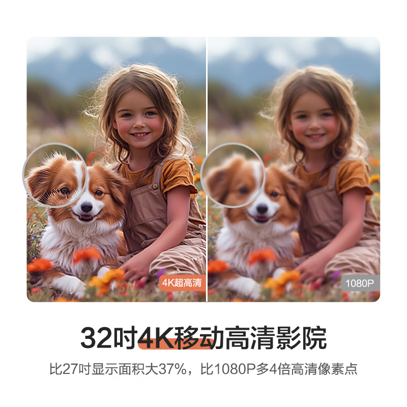 海信大白 闺蜜机 X8 Pro 32英寸4K 3H快充12H长续航 8+256GB AI 移动 亲子观影高清大图