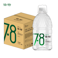 倍特天然苏打水4.55L*4桶装水整箱 无糖无气弱碱性水 家庭办公大桶水大瓶水