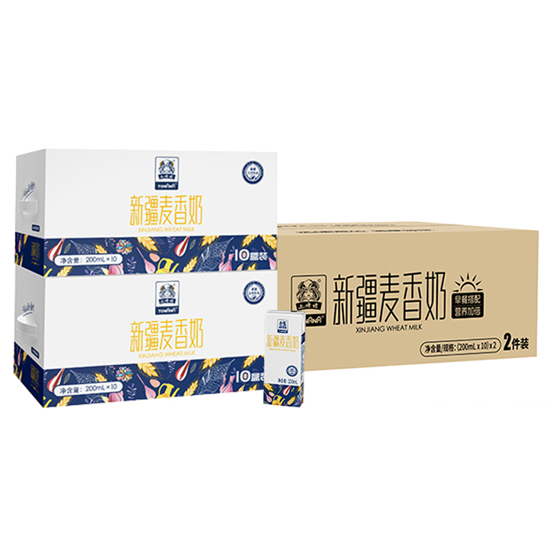 土姥姥 - 新疆麦香奶 200ML*10盒*2提