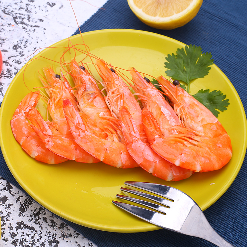 海洋岛HAIYANGDAO 泰国进口青虾1.7kg(68-85头/盒 )虾类 盒装 海产冷冻虾 大连特色海鲜高清大图