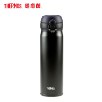 膳魔師(THERMOS)保温杯JNL-502大容量膳魔师500ml水杯高真空保冷304不锈钢一键开启轻量便携车载户外通用