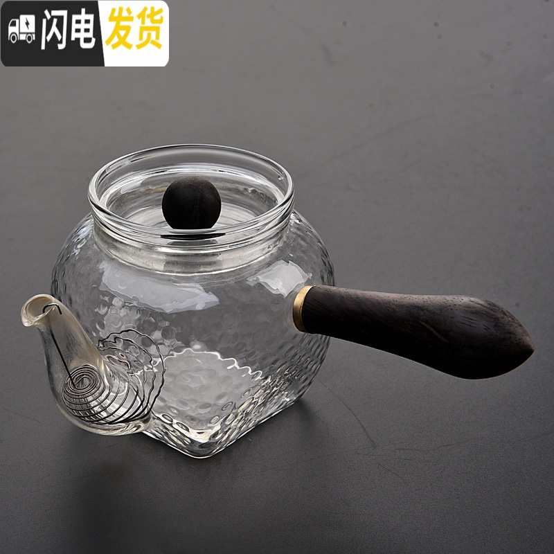三维工匠功夫茶具套装单茶壶家用复古紫砂玻璃d沏茶壶