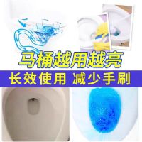 蓝泡泡双色洁厕块[2颗]洁厕灵清香型除臭马桶清洁剂洁厕宝双效蓝泡泡厕所除垢卫生间用品