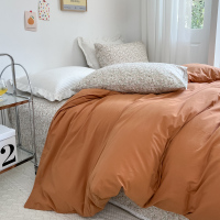 卡洛儿杜香小清新碎花全棉水洗棉四件套纯棉被套罩床单床笠款少女心床上用品