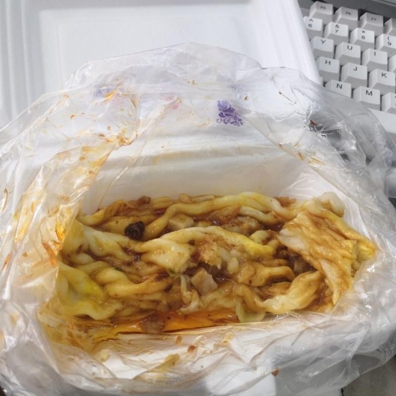 50个 一次性泡沫盒米饭打包盒外卖快餐便当盒子泡沫白色打包饭盒餐厅