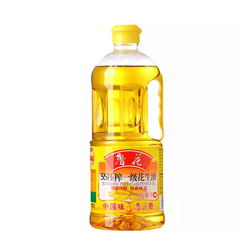 鲁花压榨花生油1L