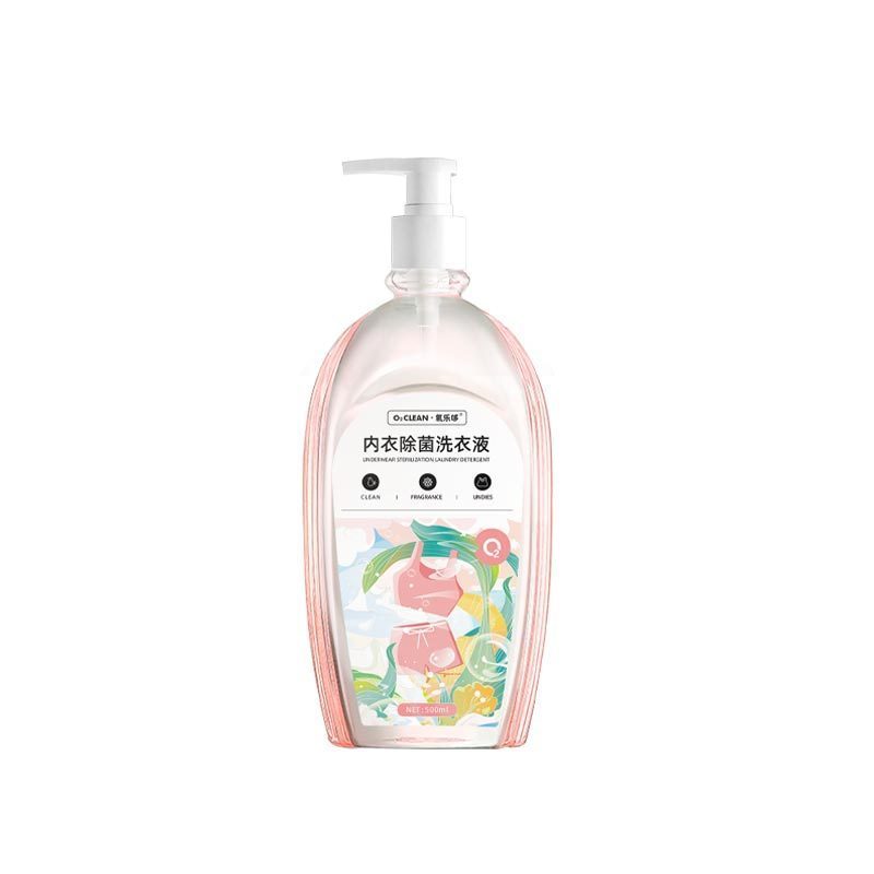 氧乐哆 500ml*5瓶 酵素内衣清洗液洗内裤专用清洗剂洗衣液女官方正品旗舰店
