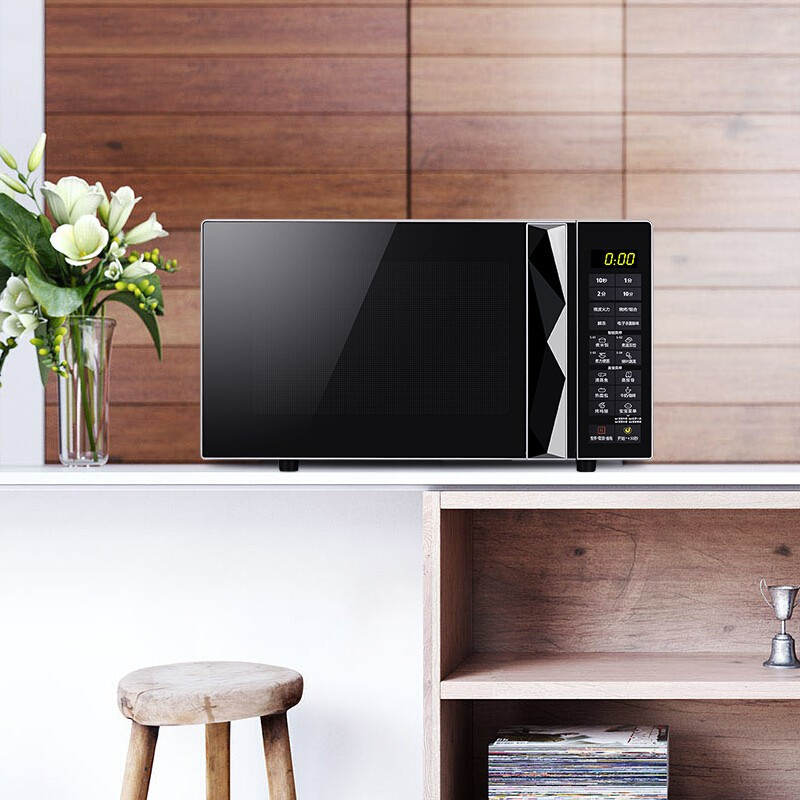 美的(Midea) M3-L233B 微波炉蒸烤箱一体家用 智能全自动光波炉
