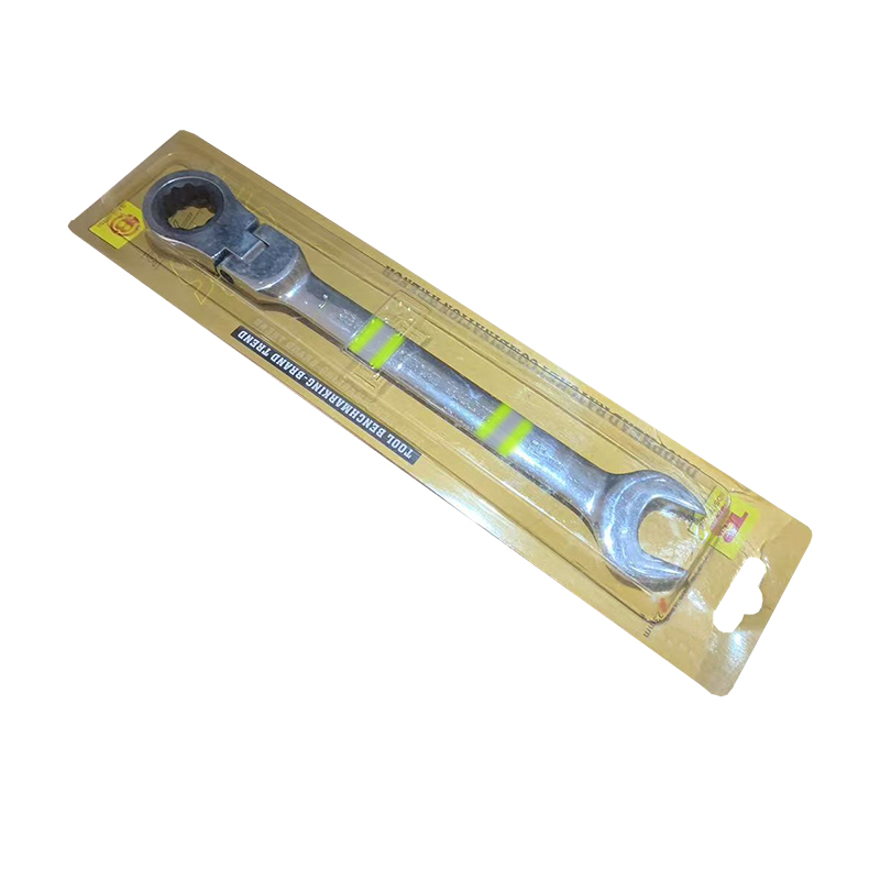 波斯(BOSI) 荧光系列活动头棘轮两用扳手 23mm 把高清大图