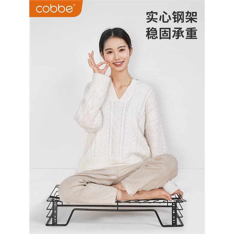 卡贝(cobbe)拉篮厨房橱柜碗篮304不锈钢双层抽屉式调料柜厨柜碟碗柜拉蓝