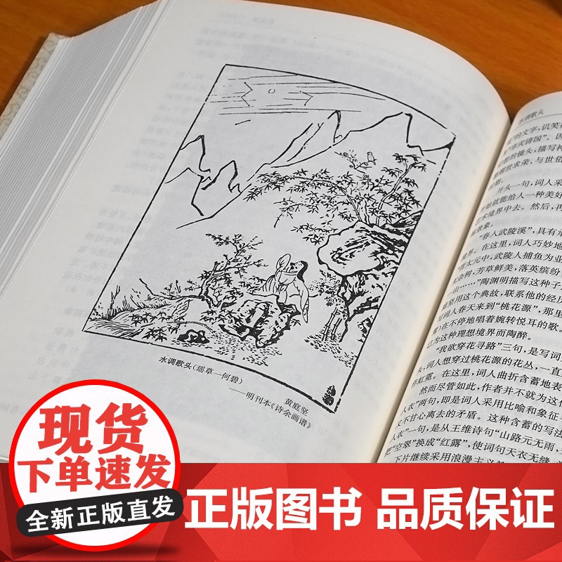 唐宋词鉴赏辞典全2册精装2016年(新版)周汝昌上海辞书出版社 古代诗词学习书籍新一版辞典初高中学生工具书 世纪出版上海高清大图